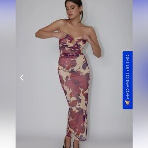 Selfie Leslie Lahita Strapless Midi